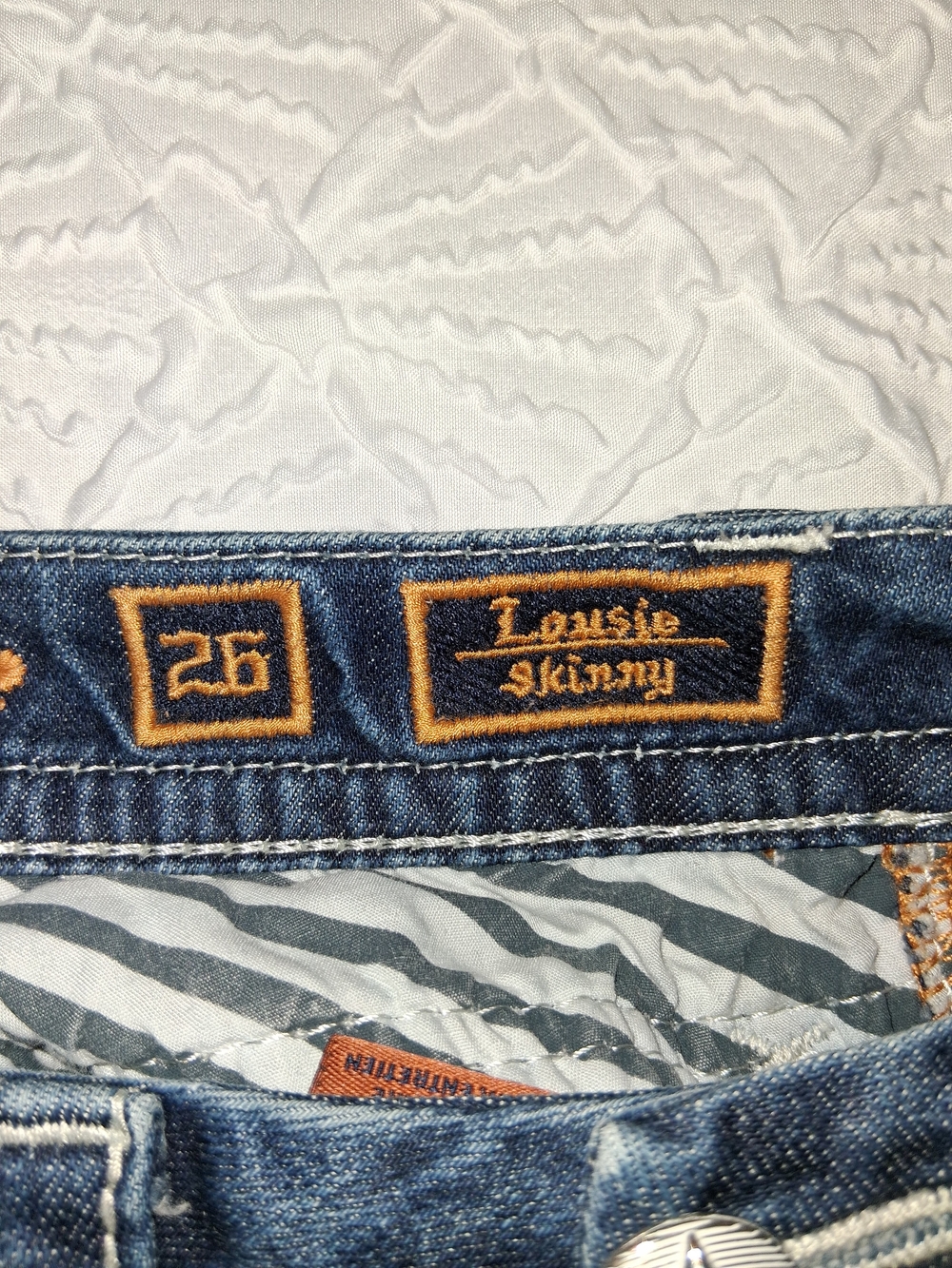 Rock Revival Women's Dark Blue Skinny Jeans - Picture 5 of 16